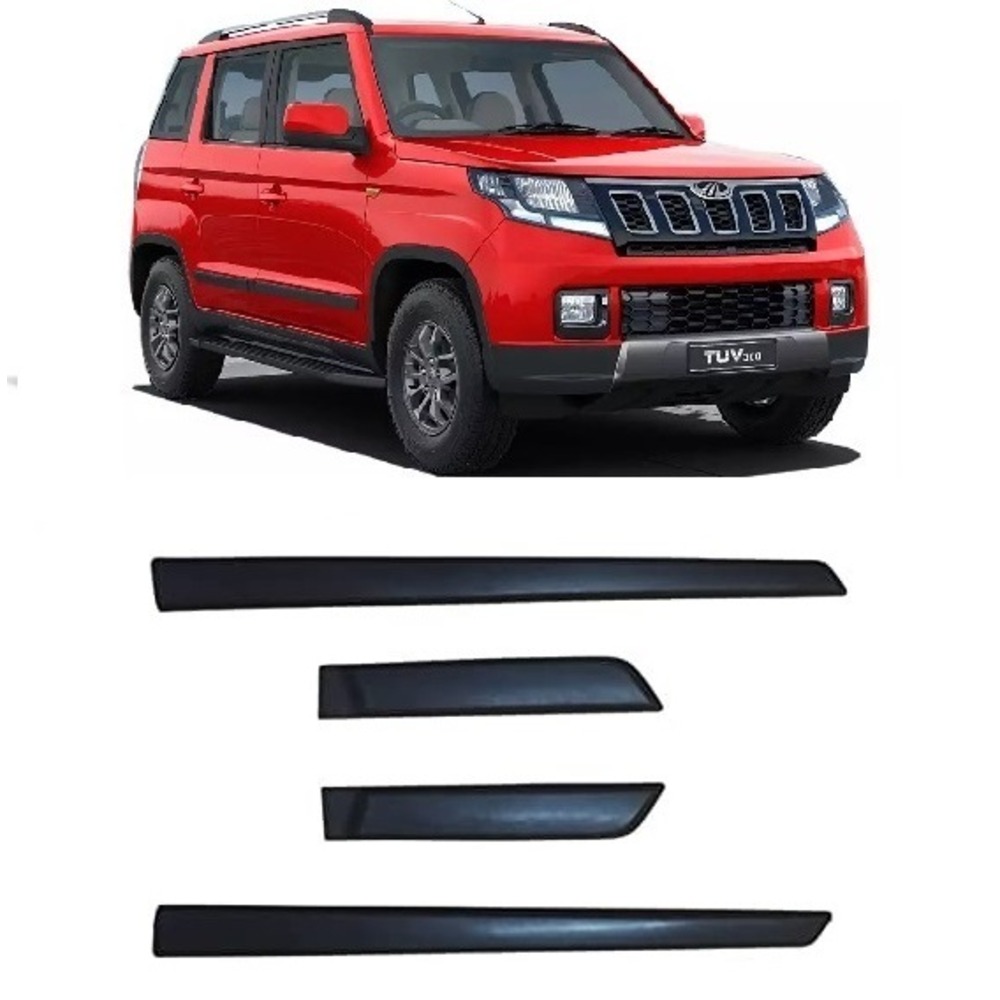 Side Door Beading Door Protector Accessories for TUV-300 Black